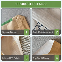 Sac en papier kraft de qualité alimentaire 25 kg, tissé en PP avec doublure PE, fond carré, recyclable pour l'emballage de préparations culinaires, de mélanges de pâtisserie et de pré-mélanges de pâtisserie, BRC