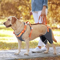 Attelle de genou pour chien personnalisée pour les pattes arrière avec charnière en métal, attelle de soutien pour chien ACL/CCL