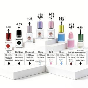 0.3s 0.5s1-2s 2-3s.UV <b>Lash</b> Glue Private Label Fast Dry Eyelash <b>Adhesive</b> Eyelash Extension Glue - Product Image 3