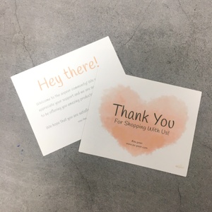 Tarjeta de Invitación Personalizada con Mensaje de Agradecimiento Impreso - Product Image 5