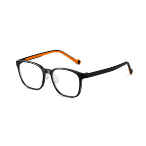 Wanda Children's Eyeglasses K8206 Rectangular PC Lens Blue Light Protection Standard Nose Bridge Medium Frame Width - Product Image 5