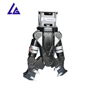 Cizalla Hidráulica de Doble Cilindro para Demolición de Roca con Dientes Reemplazables para Demolición de Puentes y Edificios - Product Image 1