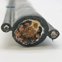 Câble de grue RVV2G 4x1,5mm en cuivre PVC haute flexibilité, résistant au froid 600V, personnalisé en gros