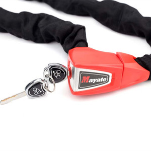 Cerradura de <span class=keywords><strong>cadena</strong></span> grande para motocicleta, sistema antirrobo de seguridad fijo, calidad garantizada - Product Image 1