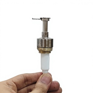 Newly Launched <b>Mirror</b> Polished Soap Lotion Dispenser Pump Premium Refillable Liquid Soap Dispenser Pump with <b>Plastic</b> Pipe - Product Image 2