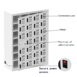 Solution de charge pour ordinateur portable et tablette 20 baies casier de <span class=keywords><strong>bureau</strong></span> téléphone type-c Iphone station de charge casier <span class=keywords><strong>avec</strong></span> vente <span class=keywords><strong>en</strong></span> <span class=keywords><strong>gros</strong></span> personnalisée - Product Image 3