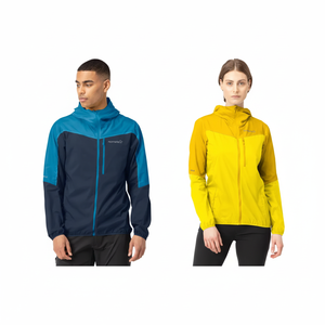 Personnaliser le style et la conception Streetwear Polyester Softshell imperméable Sports de plein air course coupe-vent veste de pluie pour hommes - Product Image 1