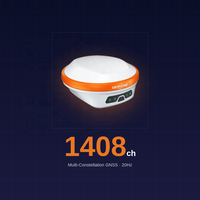 Récepteur GNSS RTK en gros GeoRise R20 1408 Canaux IMU 60 °   AR pour la topographie et la construction