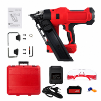 Cloueuse sans fil 20V sans balais pour charpente 30 °   34 °   Pistolet à clous à batterie au lithium pour la construction en bois, palettes, toiture, OEM ODM