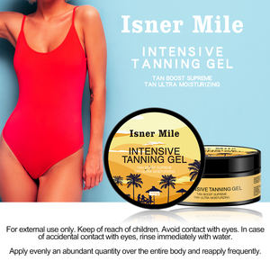 OEM ODM Private Label Sunbed Friendly Gel Cream pour l'extérieur Gel Lotion Oil Butter Tan Sunbed Tanning Accelerator - Product Image 6