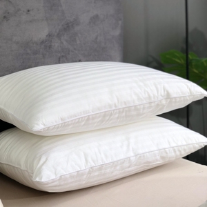 Almohadas de cama <span class=keywords><strong>50x70</strong></span> Cm Firme Hotel de lujo Funda de <span class=keywords><strong>almohada</strong></span> de algodón blanco Abajo Hotel de <span class=keywords><strong>relleno</strong></span> alternativo - Product Image 4