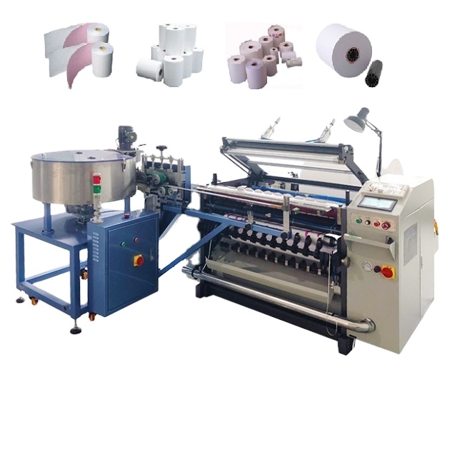 Низкая цена, сердечник без сердечника, до рулона, POS-терминал, устройство для перемотки банкомата, кассового аппарата, машина для продольной резки бумаги, устройство для продольной резки бумаги, терморезка бумаги