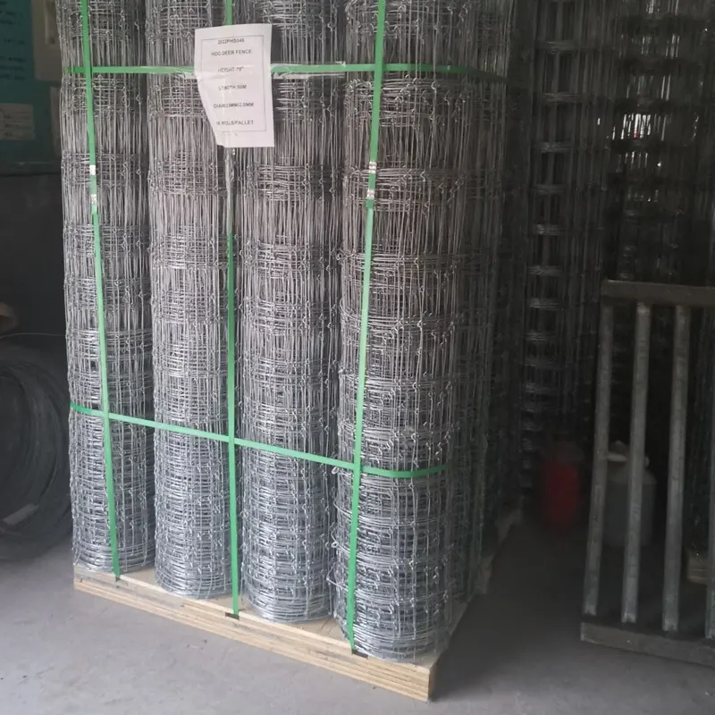 Hot dip galvanized mesh wire for deer/sheep/horse