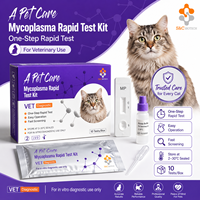 Kit de test rapide du calicivirus félin (FCV) pour chats, test de diagnostic vétérinaire, prêt à être expédié