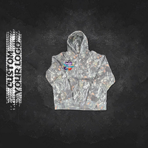 Sudadera con Capucha Unisex 100% Algodón con Cierre y Bordado, Diseño de Logotipo con Impresión Digital Personalizada, Ropa Urbana de Alta Calidad, Gruesa y Holgada para Invierno - Product Image 5