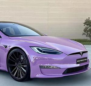 PPF Haute Performance TPU Violet Lavande 1.52*15m Auto-réparant Coloré PPF Installation Humide - Product Image 6