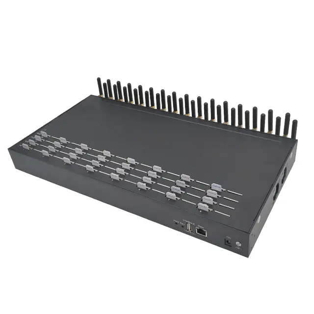 YX High Quality VOIP Gateway Price In Pakistan Multi Sim VOIP SMS Gateway GOIP 32-32 For Voice&SMS