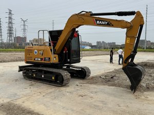 Miniexcavadora Sany SY75C Pro Usada, Pocas Horas de Trabajo, Buen Estado, Marca China, Excavadora Pequeña - Product Image 3