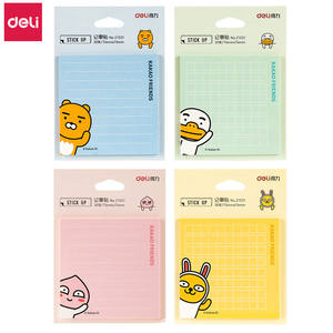 Deli 21531แผ่นบันทึกย่อช่วยเตือนความจำ,แผ่นบันทึกย่อช่วยเตือนเพื่อน <span class=keywords><strong>Kakao</strong></span> 12แพ็คแผ่นสติ๊กเกอร์ลายการ์ตูนพีชสำหรับวางแผนไว้ทำรายการภาษาเกาหลี - Product Image 2