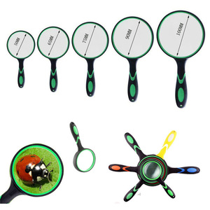 YL Portable Glass Magnifying Glass 4X 8X 10X Reading Jewelry Inspection Handheld With Silicone Handle For Elderly And Hobbyists - Product Image 5