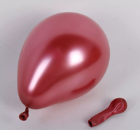 Vente en gros de ballons pastel en latex brillant, 5 pouces, 1g, macaron métallique, pour décoration de mariage et de fête, gonflés à l'hélium