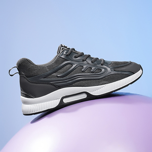 <span class=keywords><strong>Scarpe</strong></span> da Corsa Uomo 37-46, Sneakers Casual alla Moda con <span class=keywords><strong>Tacco</strong></span> Nascosto per Aumentare l'Altezza, Colore Bianco - Product Image 2