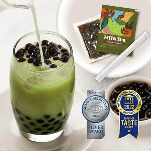 Perles de Matcha Comestibles Chewy Pearls Boba – Boîte de Desserts Instantanés – Kit de Garnitures – Conservation à Température Ambiante – Lot de 3 – Pour les Boutiques de Boissons - Product Image 6