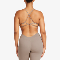 Soutien-gorge de yoga personnalisé en gros à bretelles croisées - Haute élasticité, confortable et respirant pour le fitness féminin