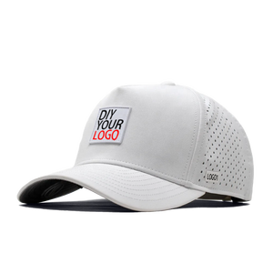 Bán buôn thời trang chất lượng cao 5 Bảng điều chỉnh PVC vá Logo gorras tùy chỉnh thoáng khí không thấm nước mũ bóng chày - Product Image 2