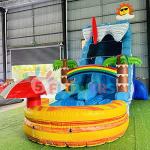 Château Gonflable Commercial avec Toboggan et Aire de Saut pour Enfants - Offre Spéciale - Product Image 6