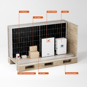 Wingo 10000W pannelli solari completi kit On Off Grid sistema di energia solare 15Kw 20kva ibrido sistema solare per EU Home - Product Image 5