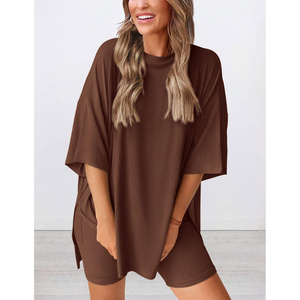 T-shirts pour femmes en coton basique à manches longues, coupe ajustée, noir vieilli, imprimé camouflage, avec motif dessin animé et motif sous-vêtement blanc imprimé, style costume - Product Image 4