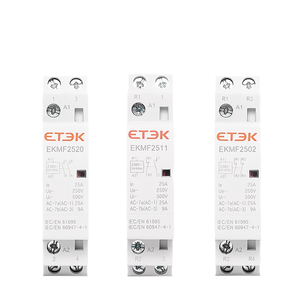 Contactor Modular 2P 20A/25A, Interruptor 2NO 2NC 1NO+1NC, Bobina 230VAC, Certificado CE - Product Image 4