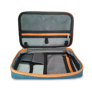 Sac pour lecteur de glycémie 19x13x4 en tissu, étui de rangement portable pour la protection des dispositifs médicaux - Product Image 3