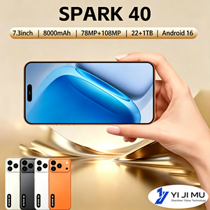 TECON Spark40 22G+1TB 5G CDMA LTE Smartphone Android 16 Display HD 7.3" Fotocamera Posteriore 108MP Deca Core 144Hz MTK Dimensity - Product Image 2