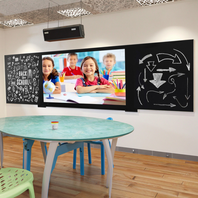 Aluminum Alloy Frame 4k UHD Touch Screen Multimedia Interactive Smart Touch Board Nano Blackboard