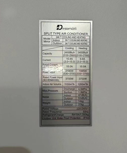 Climatisation split intelligente Wifi avec refroidissement personnalisé, <span class=keywords><strong>24000</strong></span> <span class=keywords><strong>BTU</strong></span>, <span class=keywords><strong>climatiseur</strong></span> mural à inversion, mini <span class=keywords><strong>climatiseur</strong></span> pour la maison - Product Image 2