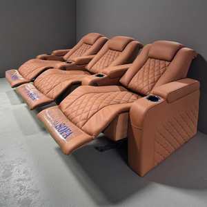 Mobilier de cinéma à domicile moderne <span class=keywords><strong>Fauteuil</strong></span> inclinable électrique confortable avec appui-tête réglable automatique pour les cinémas et les hôtels - Product Image 2