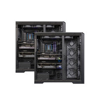 Boîtier de serveur/station de travail Phanteks PH-ES620PC-BK02 Full Tower ATX, construction en acier, ports USB avant, panneau en fer, boîtier PC en stock