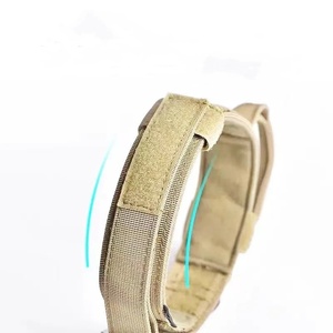 Zware, verstelbare trainingshalsband voor grote honden, nieuwe tactische hondenhalsband met handvat, nylon tactische hondenhalsband - Product Image 2