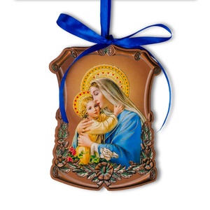 En gros supérieur la famille décore le portrait de famille de mère et fils woodiness mur accroche pour personne - Product Image 1