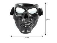 Mode moto lunettes coupe-vent Motocross moto visage ouvert casques lunettes masque Vintage cyclisme lunettes universel