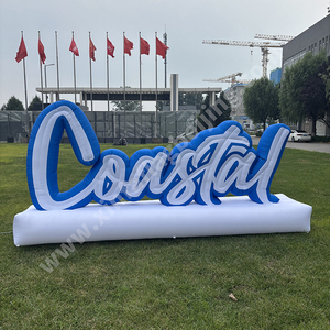 Chất lượng cao biểu tượng tùy chỉnh lớn khổng lồ quảng cáo ngoài trời inflatables kinh doanh Inflatable chữ - Product Image 4