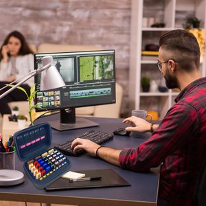 USB Flash Drive EVA trường hợp thẻ nhớ EVA trường hợp EVA lưu trữ trường hợp cho ổ đĩa USB - Product Image 5