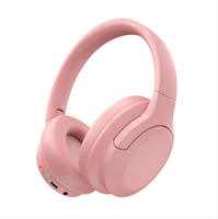 Casque audio supra-auriculaire ANC, casque sans fil à réduction de bruit active personnalisée, casque pliable