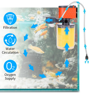 Bomba Sumergible para Acuario, Diseño Integrado 3 en 1 de Circulación y Aireación, Silenciosa y Duradera, para Filtro Interno de Pecera - Product Image 3