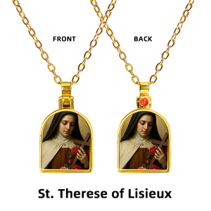 GIVELUCK - Colgante de Santa Teresita de Lisieux, Recuerdo Turístico de Zonas Escénicas Religiosas, Venta al por Mayor para Eventos y Festivales - Product Image 3