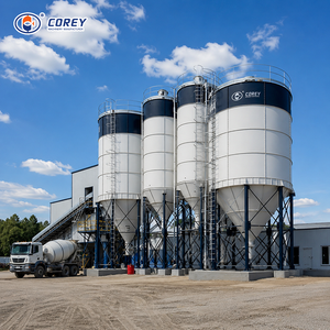 Silo de Almacenamiento de Acero Atornillado Resistente a la Corrosión COREY, Garantía de Un Año, Silo de Cemento para Almacenamiento de Materiales de Construcción, Comercial - Product Image 1