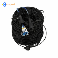Bobine de câble en fibre incassable avec enrouleur, tambours de câble vides, support de bobine, bobine de câble mécanique 	 rouleau de 300m