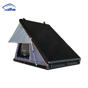 Tente de toit en tissu Oxford à coque rigide en aluminium pour SUV, pick-up, tout-terrain, camping en plein air, quatre saisons - Product Image 6